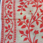 Cotton Dhakai Jamdani-JaalBeige