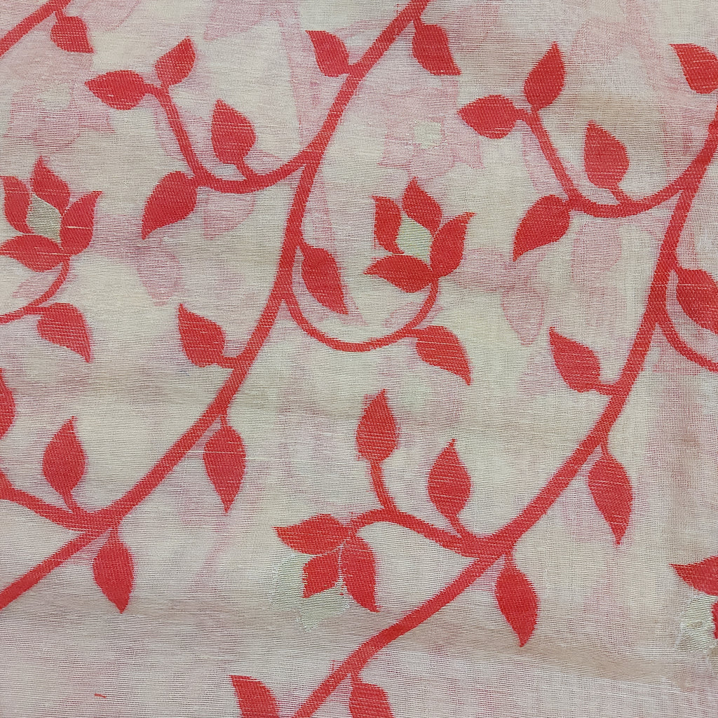 Cotton Dhakai Jamdani-JaalBeige