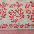 Cotton Dhakai Jamdani-JaalBeige