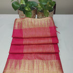 Raga – Dark Pink Handwoven Katan Cotton