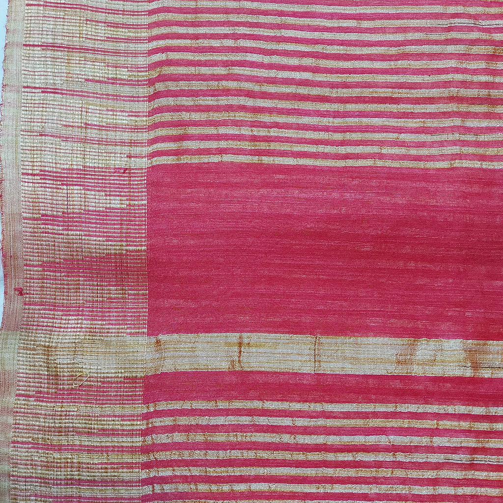 Raga – Dark Pink Handwoven Katan Cotton