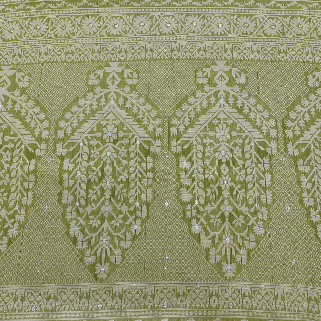Banarasi Cotton-WeaveGreen