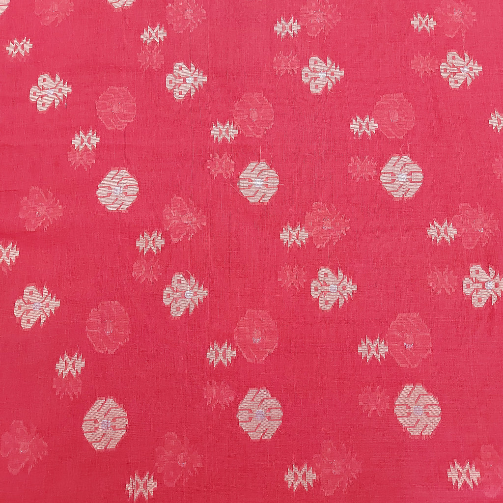 Banarasi Cotton-WeaveRed