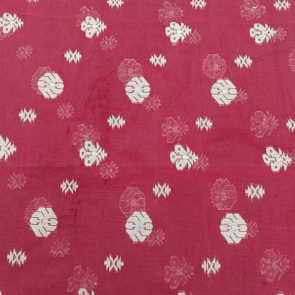 Banarasi Cotton-WeaveMaroon