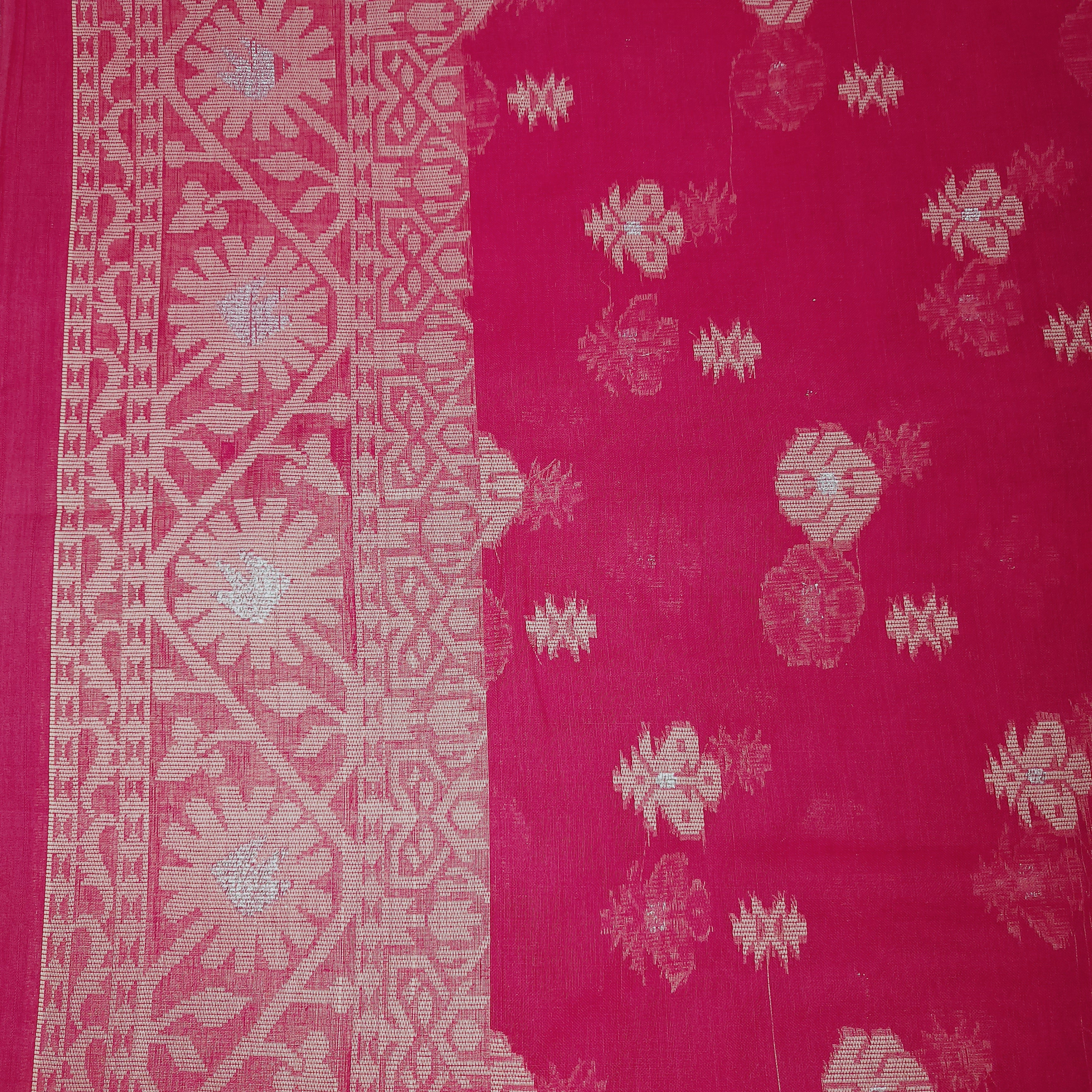 Banarasi Cotton-WeavePink