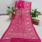 Banarasi Cotton-WeavePink
