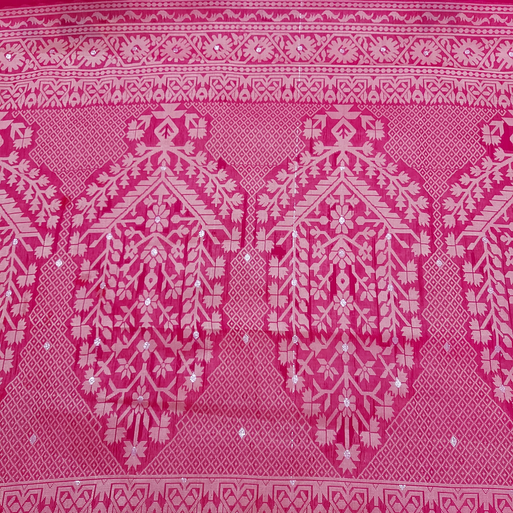 Banarasi Cotton-WeavePink