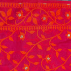 Cotton Dhakai Jamdani-JaalMaroon