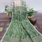Fawn Meadow - Handwoven Saree