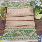 Fawn Meadow - Handwoven Saree
