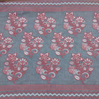 Cotton Jamdani Handloom JaalGreyRed