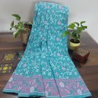 Cotton Jamdani Handloom JaalBlue