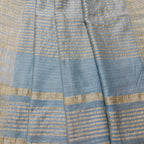 Ragini – Sky Blue Handwoven Katan Cotton
