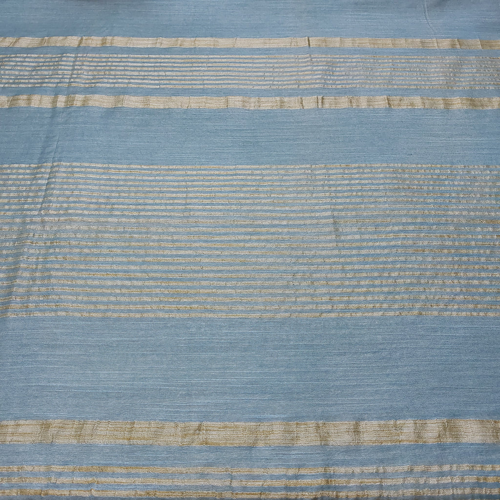 Ragini – Sky Blue Handwoven Katan Cotton