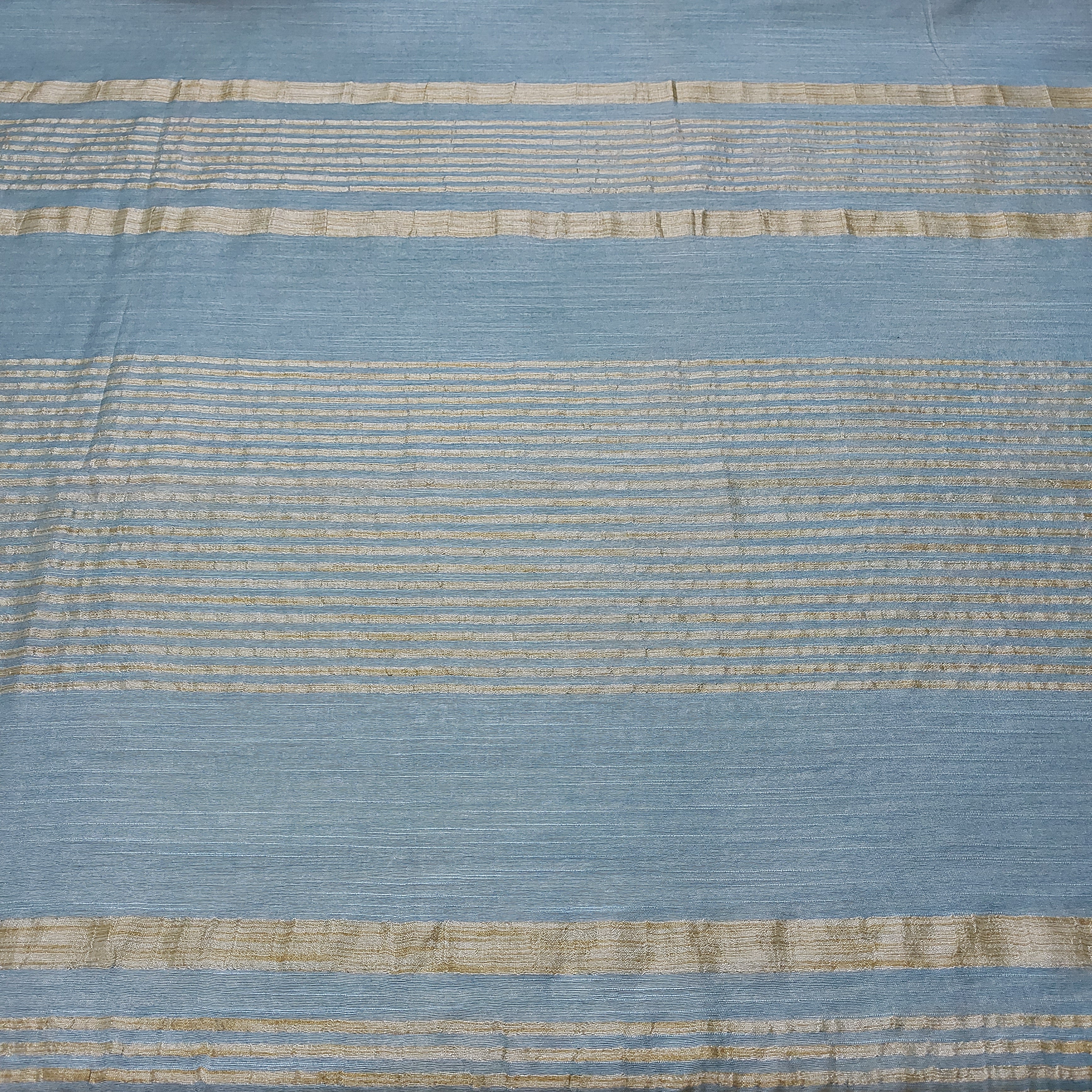 Ragini – Sky Blue Handwoven Katan Cotton