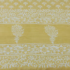 Chanderi Silk-Bagru print Yellow