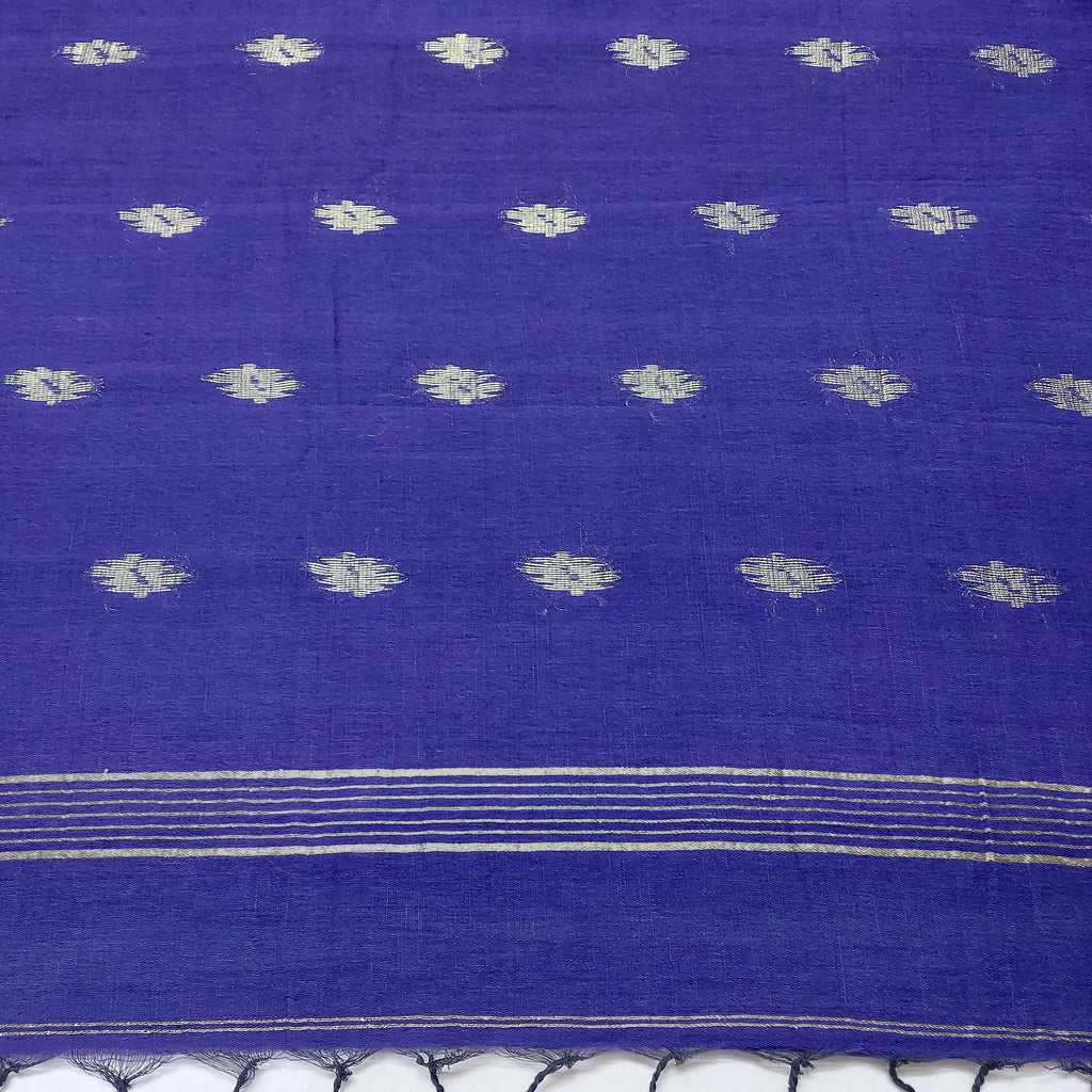 Indrani - Indigo Blue Handloom Saree