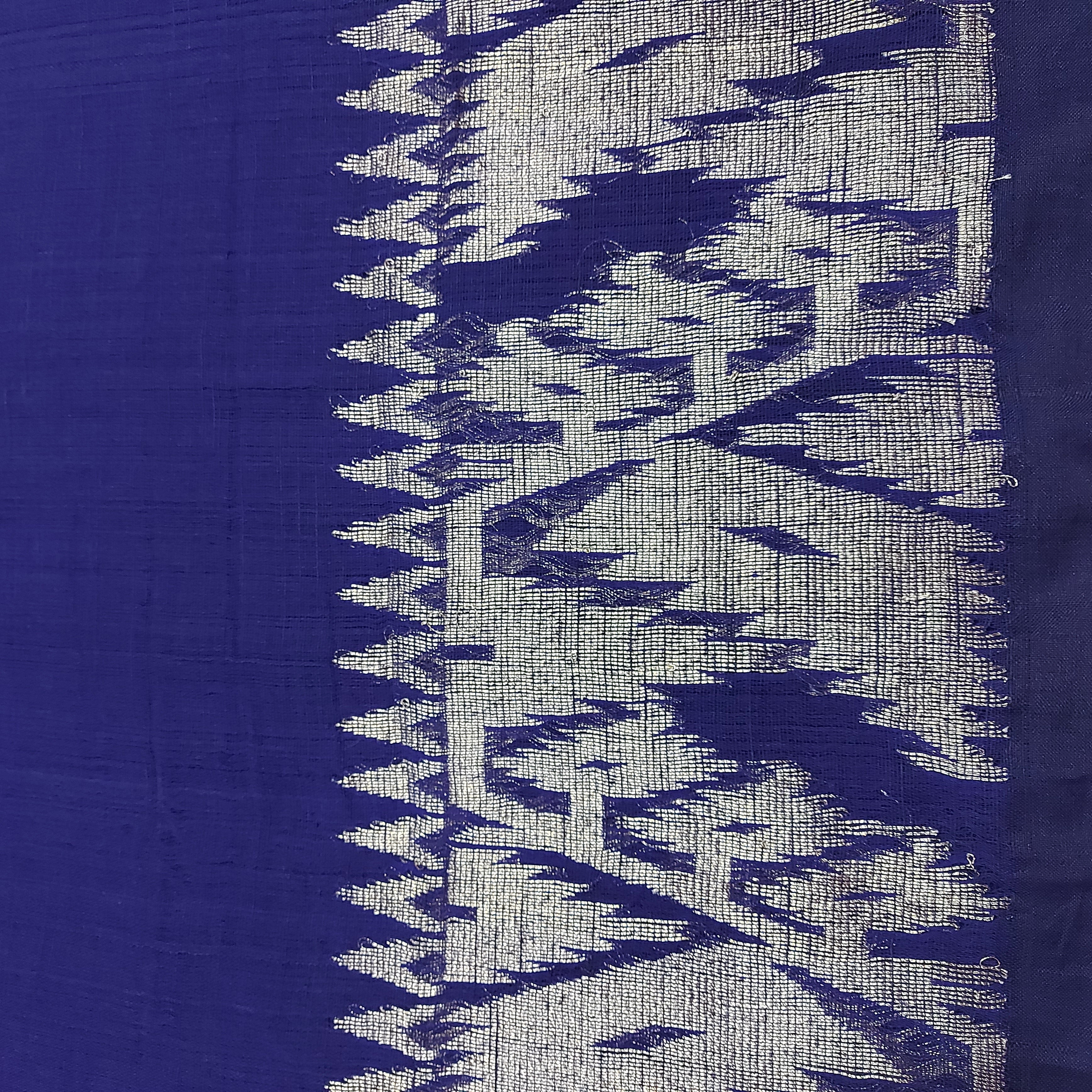 Indrani - Indigo Blue Handloom Saree