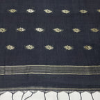 SonaRupa - Black Handloom Saree