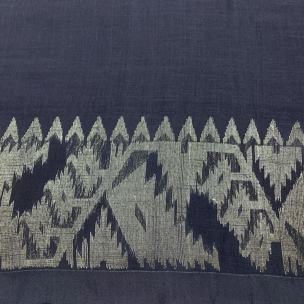 SonaRupa - Black Handloom Saree