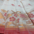 Pari - Off-White Handloom Jamdani