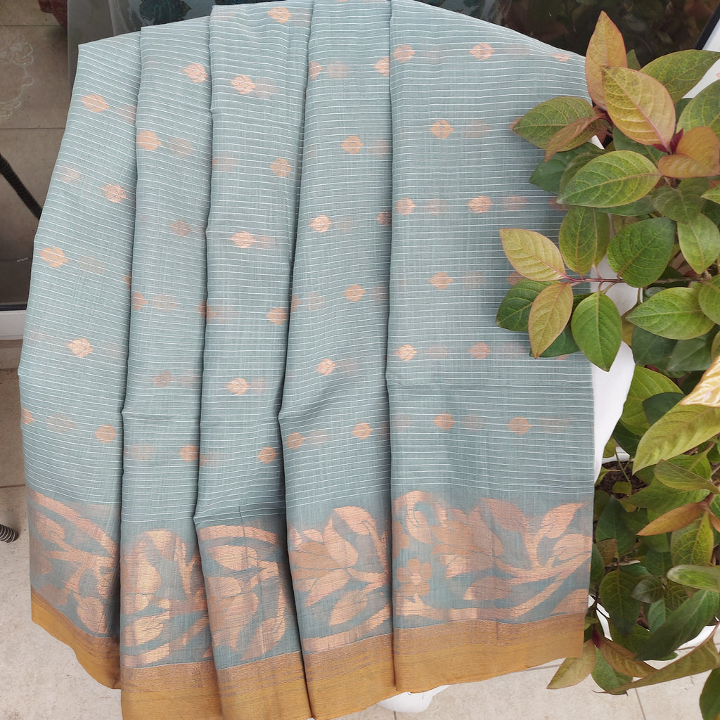 Cotton Silk -EnglishGrey