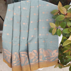 Cotton Silk -EnglishGrey