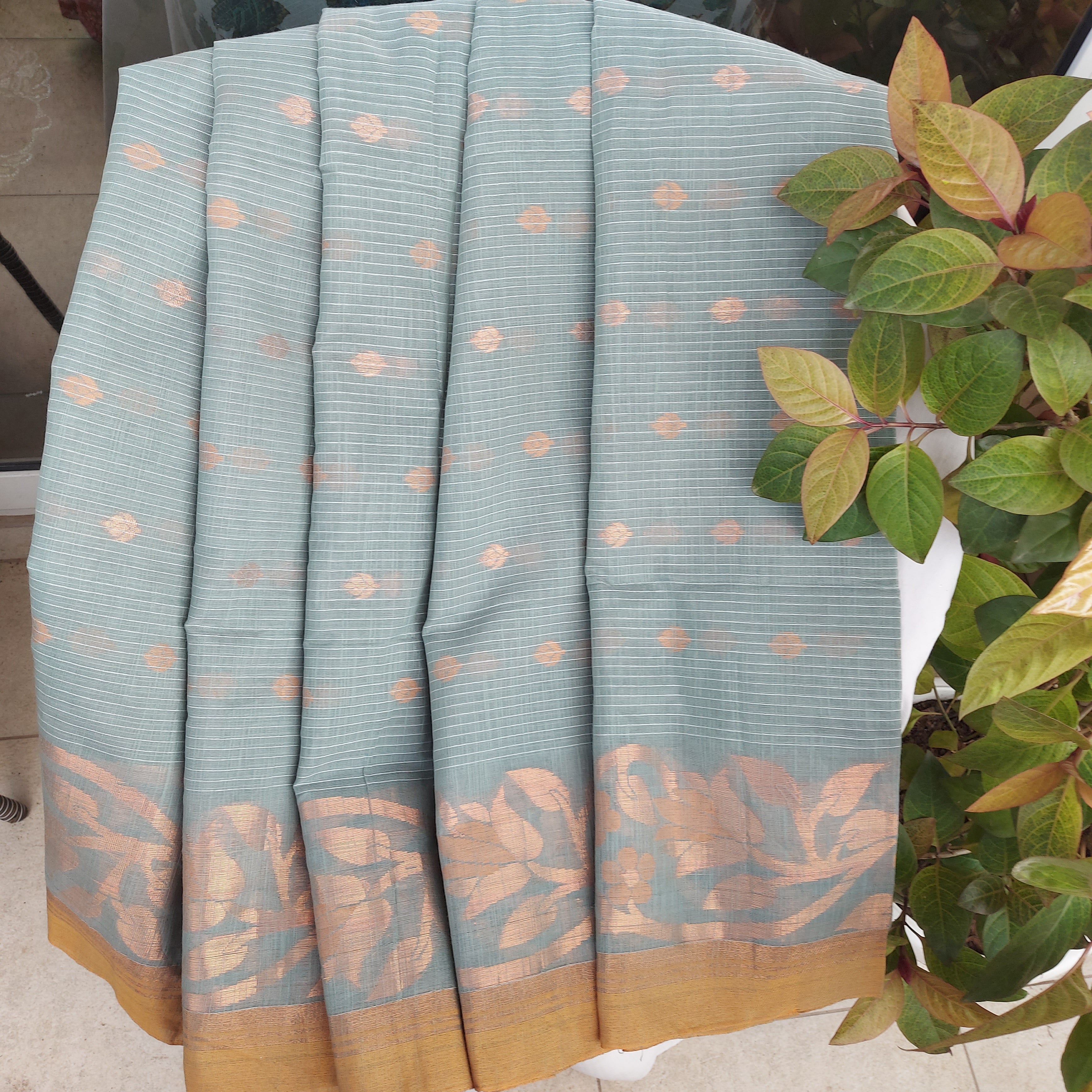 Cotton Silk -EnglishGrey