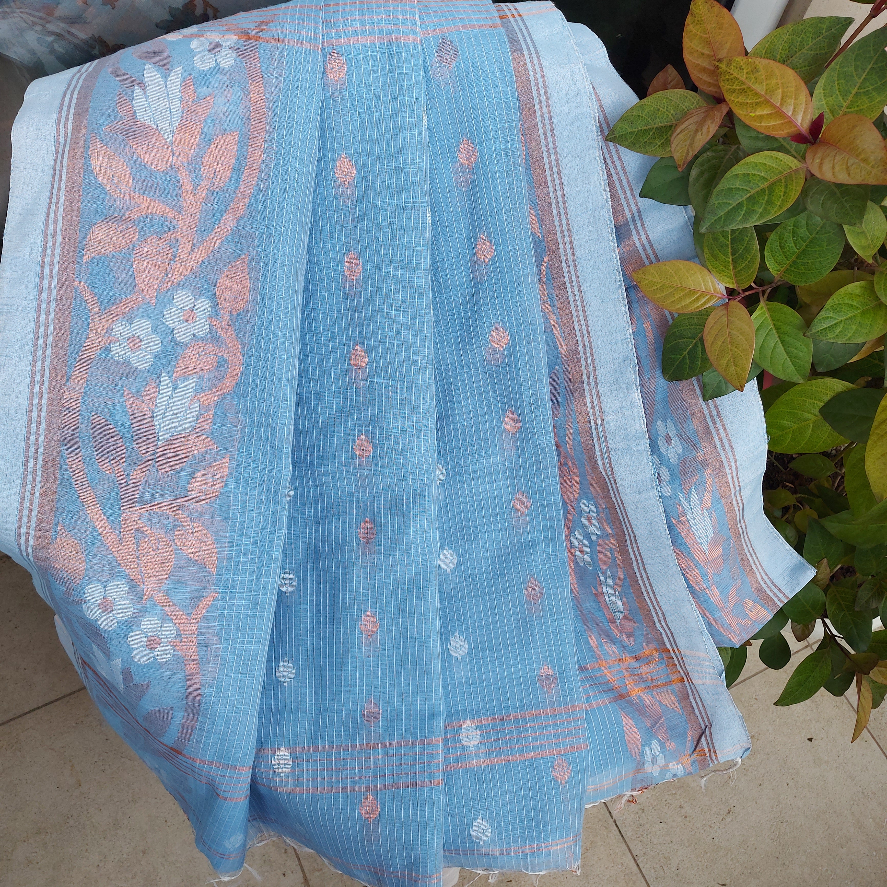 Cotton Silk -SkyBlue