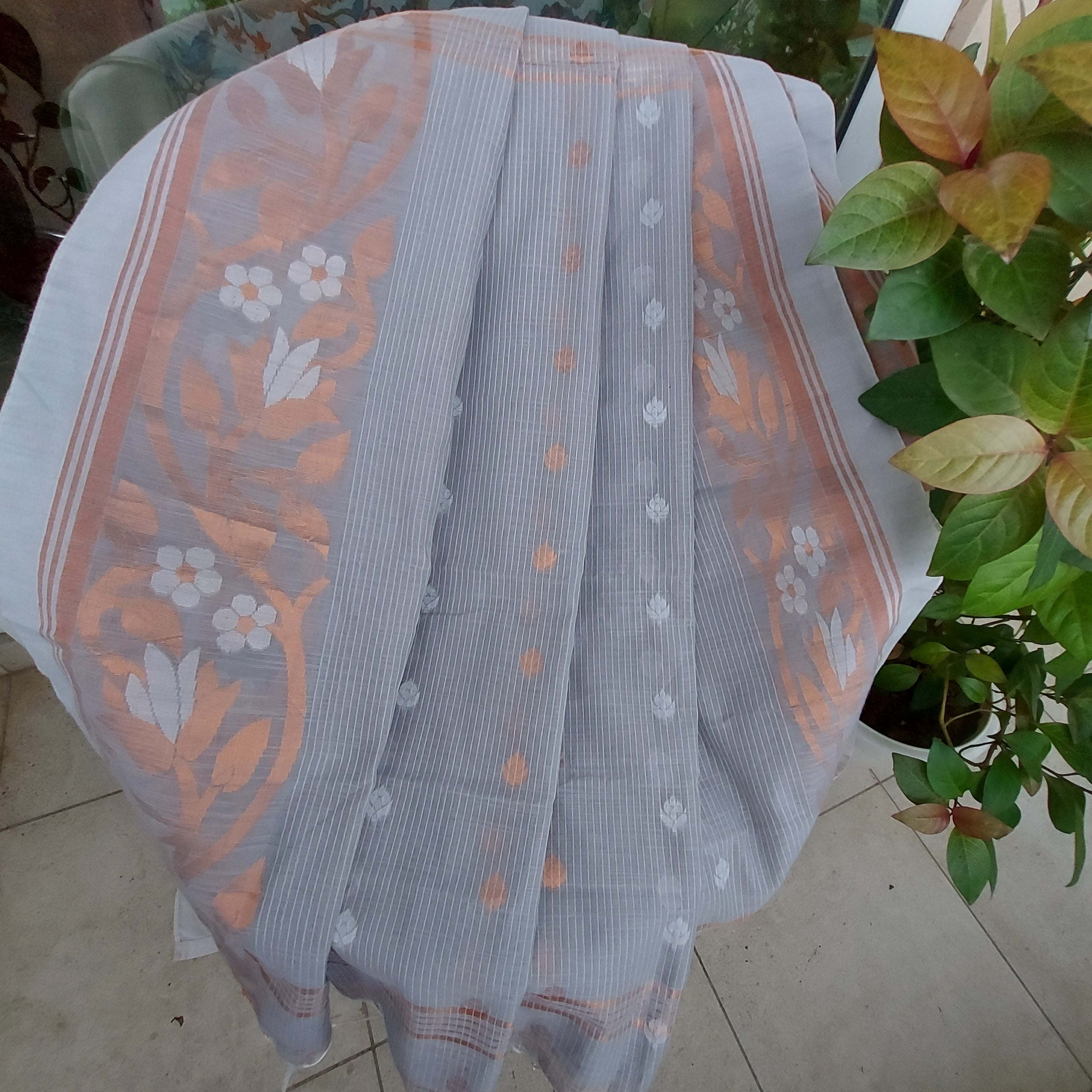 Cotton Silk -GreyishGreen