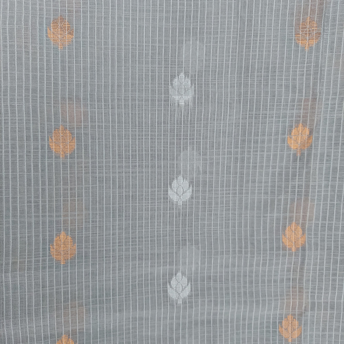 Sada Bahaar - Gray Handloom Jamdani