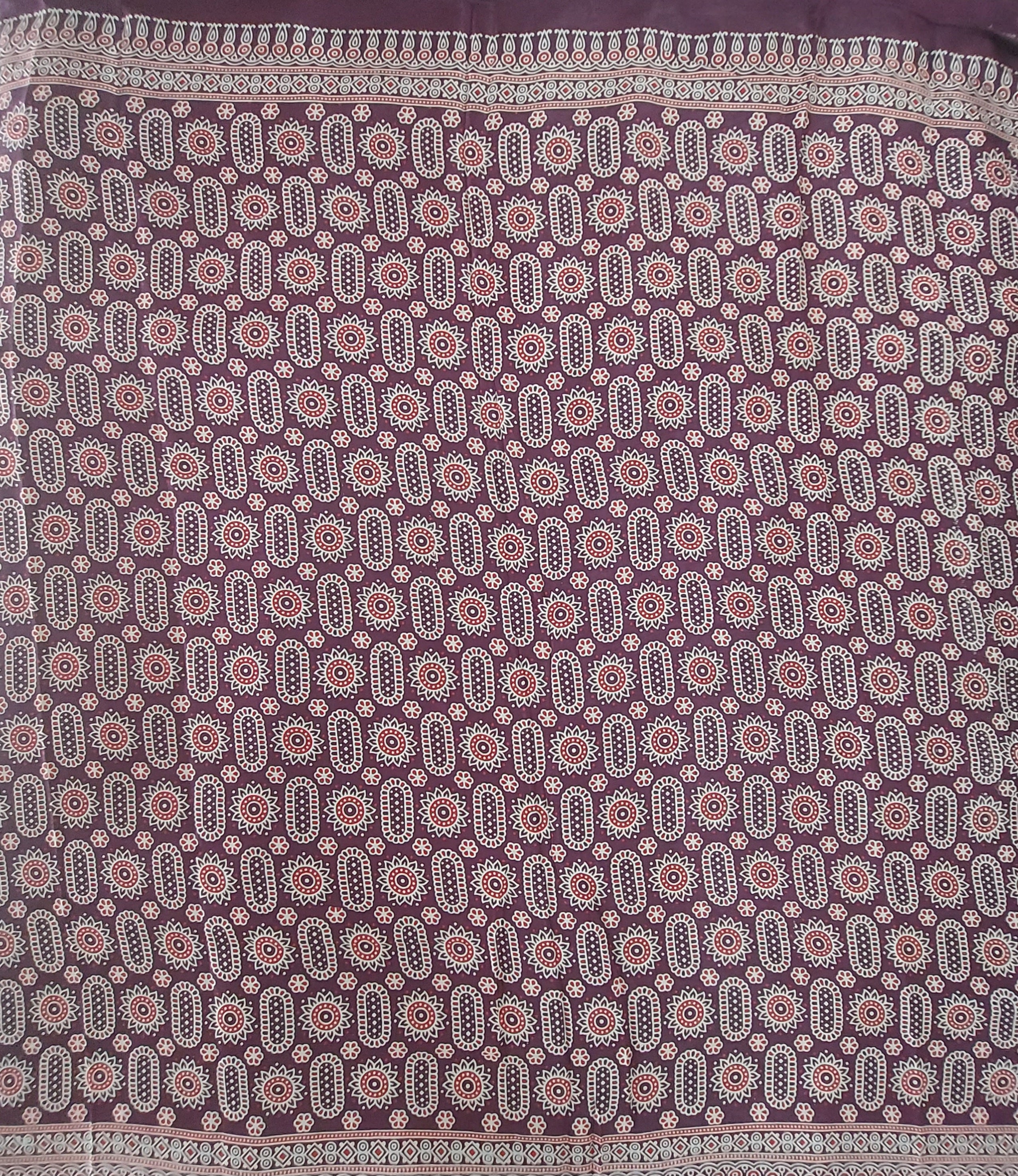Mallika - Mauve Modal Silk with Tissue pallu