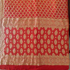 Raktima - Ruby Red Khaddi Georgette