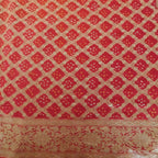 Raktima - Ruby Red Khaddi Georgette
