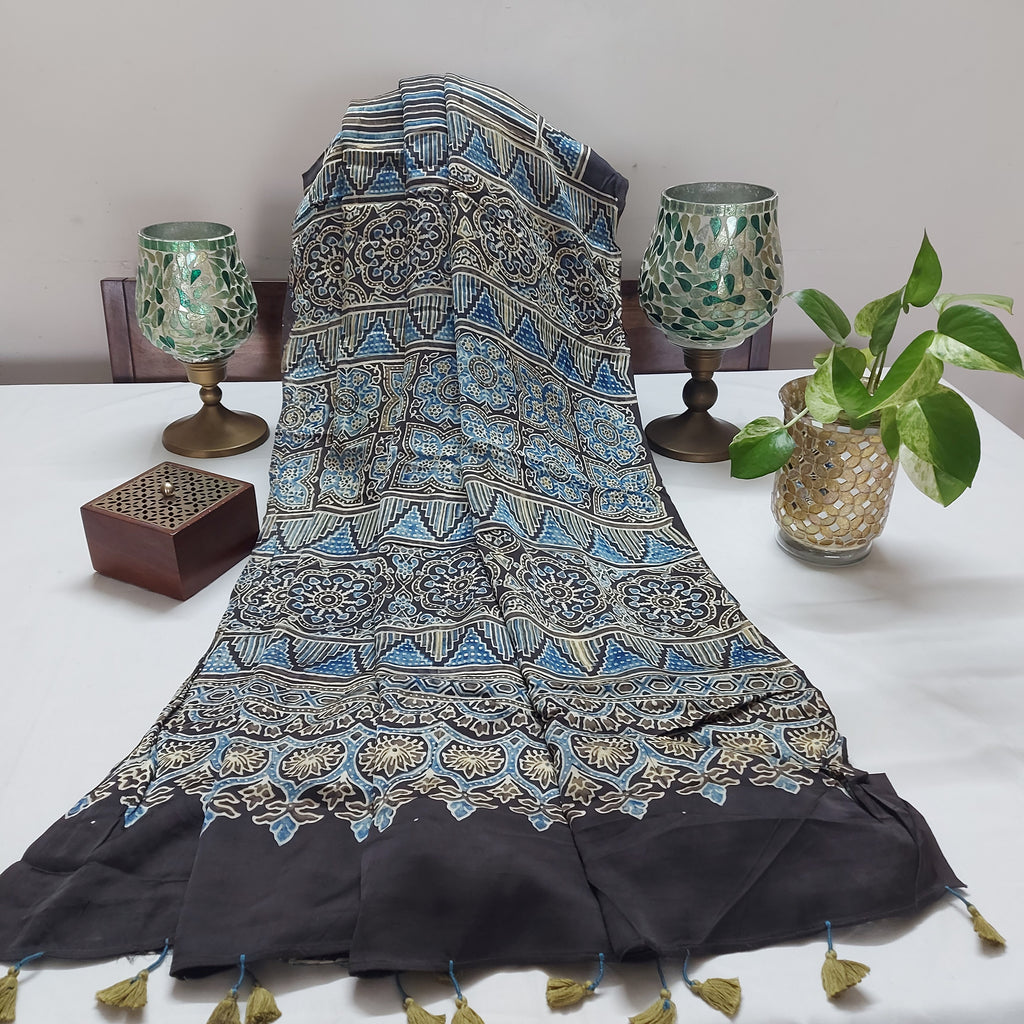 PureModal AzrakhBlueBrownStripes