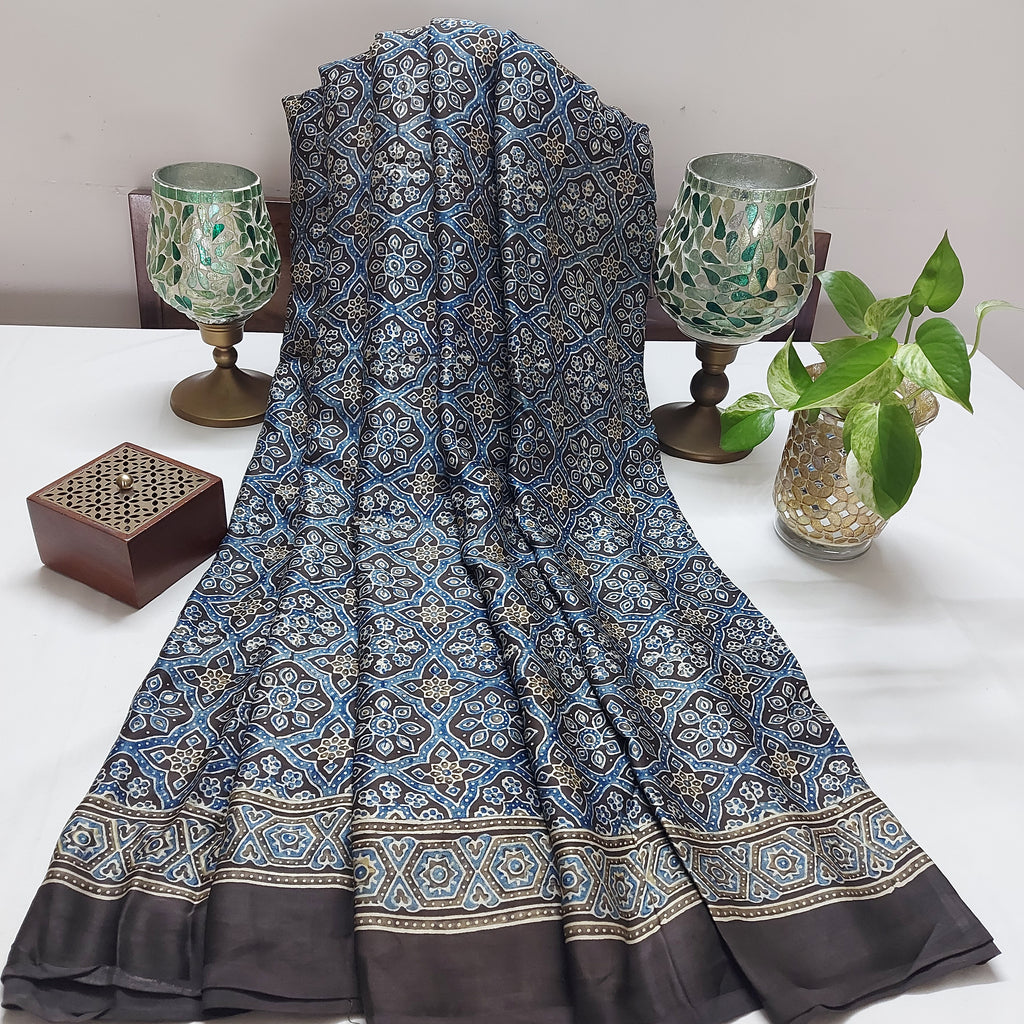 Neela - Indigo Block Print