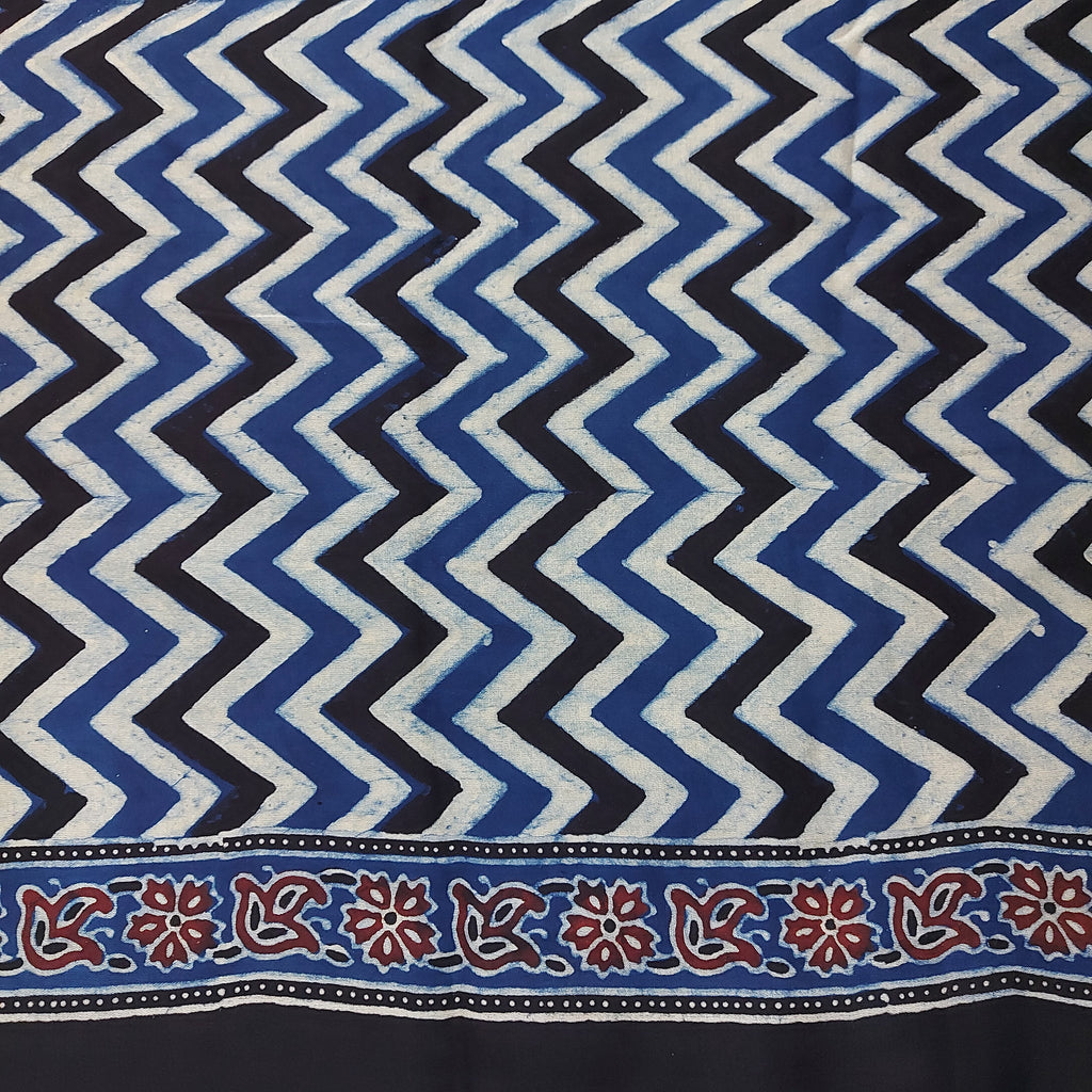 Jal Tarang - Dual-Pattern Block Print