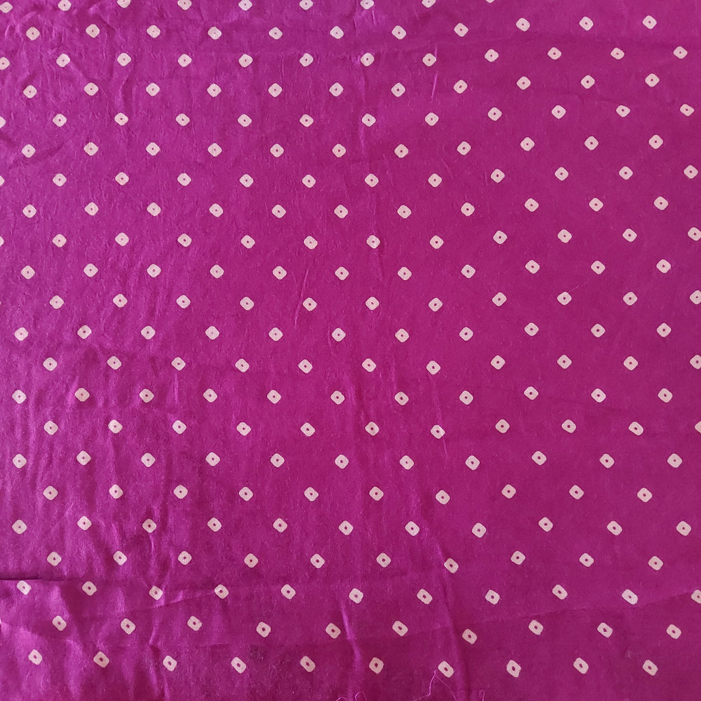 Amara - Violet Gold Printed Saree