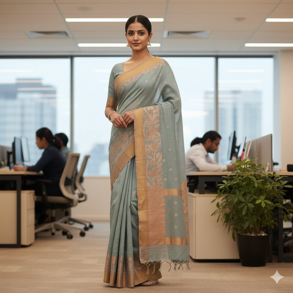 Cotton Silk -EnglishGrey