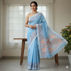 Cotton Silk -SkyBlue