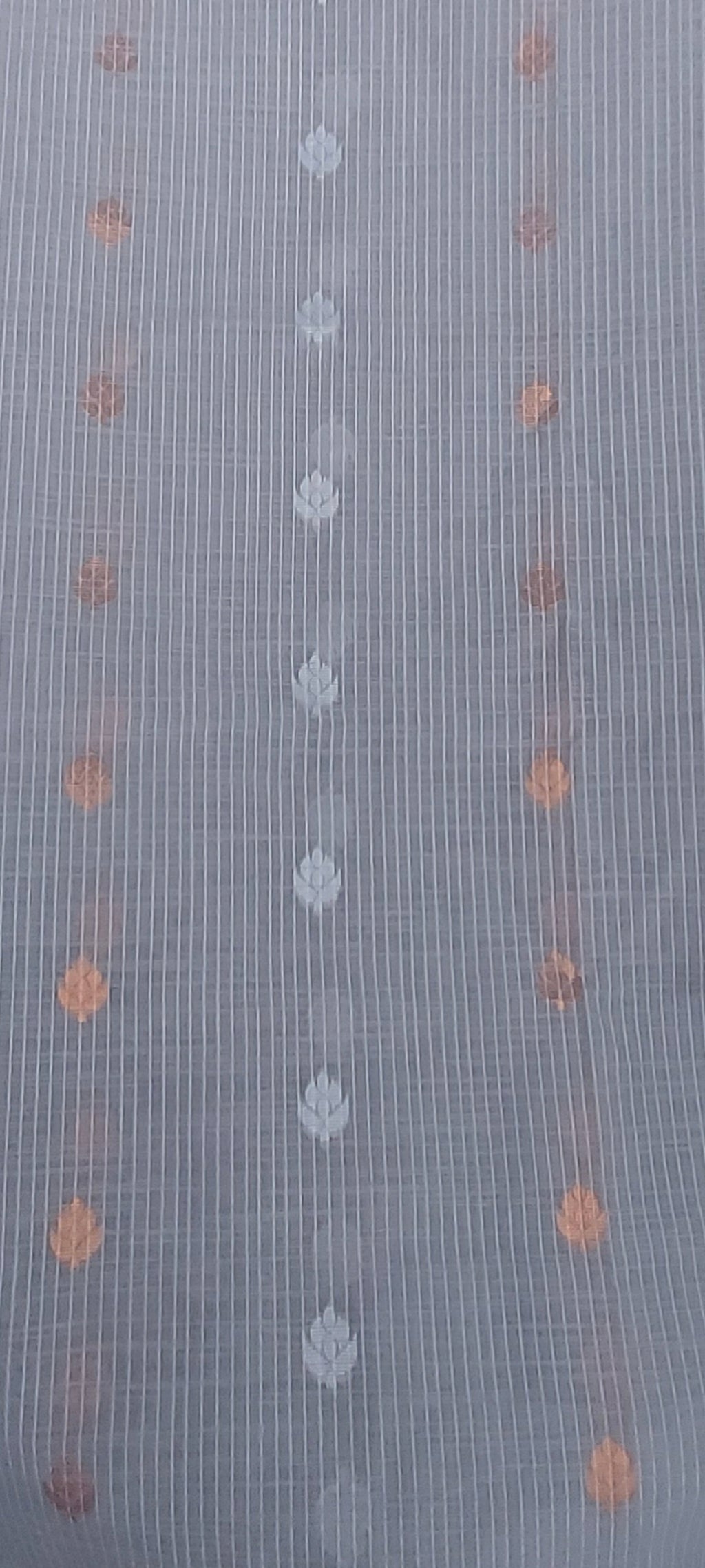 Sada Bahaar - Gray Handloom Jamdani