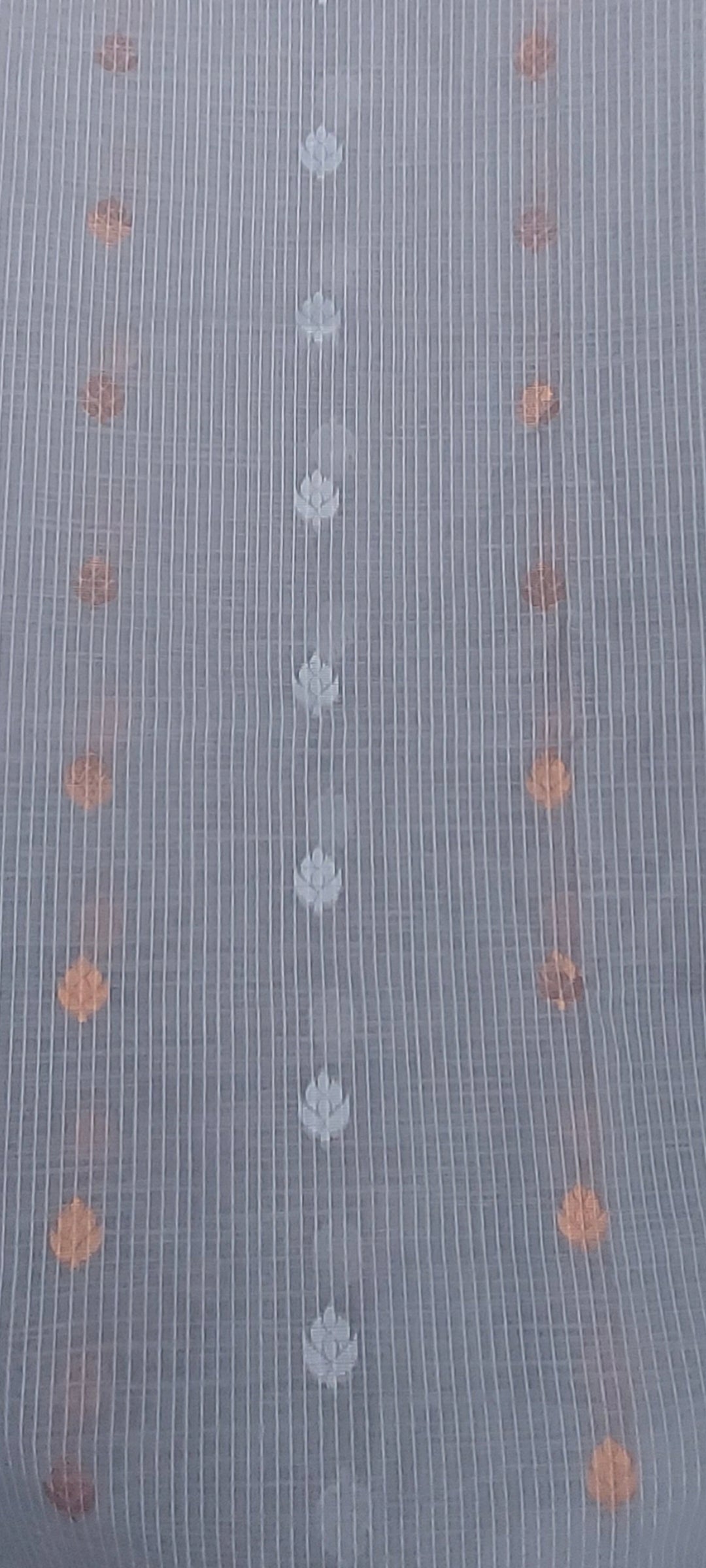 Sada Bahaar - Gray Handloom Jamdani